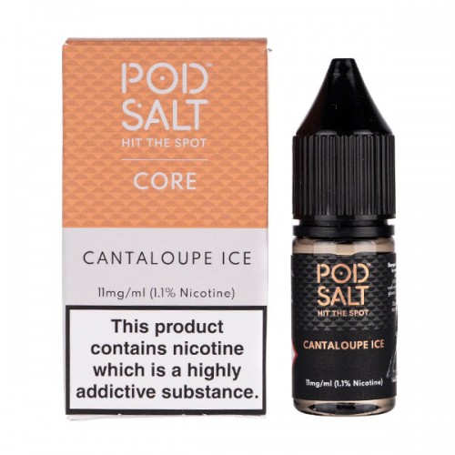 Cantaloupe Ice Nic Salt E-Liquid by Pod Salt