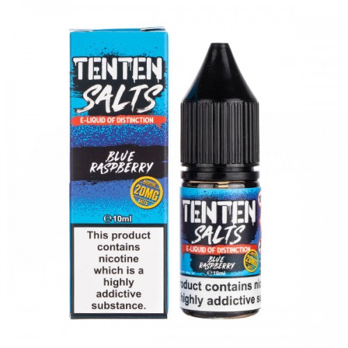 Blue Raspberry Nic Salt E-Liquid by TenTen