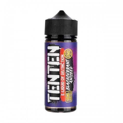 Blackcurrant Aniseed 100ml Shortfill by TenTe...