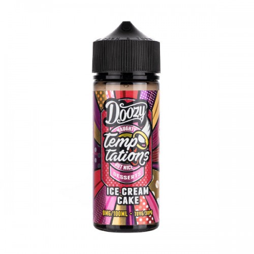 Ice Cream Cake 100ml Shortfill by Doozy Tempt...