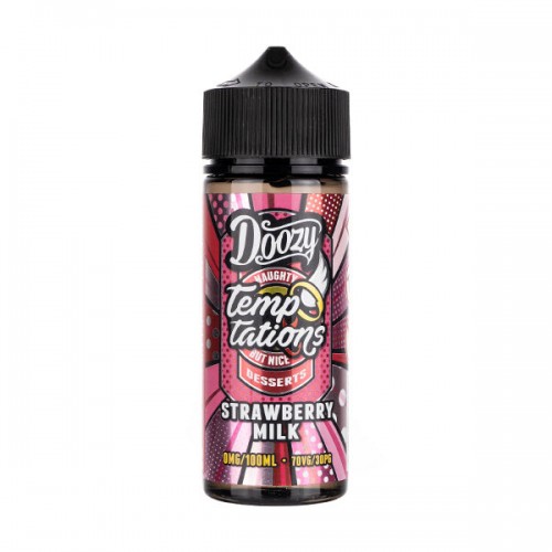 Strawberry Milk 100ml Shortfill by Doozy Temp...