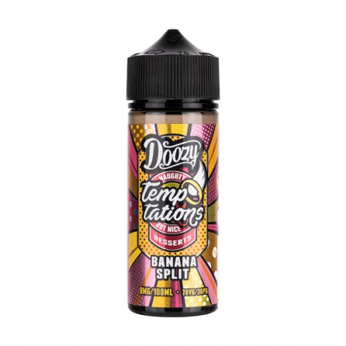 Banana Split 100ml Shortfill by Doozy Temptat...