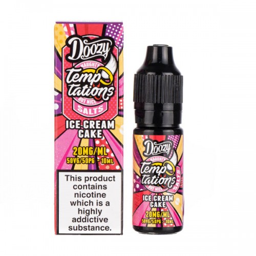 Ice Cream Cake Nic Salt E-Liquid by Doozy Tem...