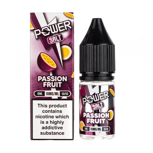 Power Passion Fruit Nic Salt E-Liquid by Juice N Power