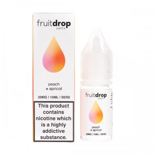 Peach Apricot Nic Salt E-Liquid by Fruit Drop