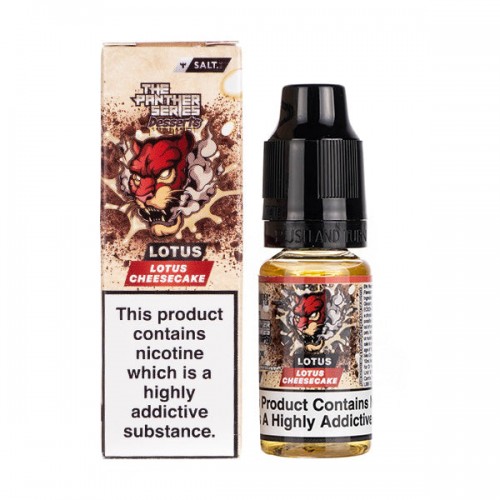 Lotus Cheesecake Nic Salt E-Liquid by Dr Vape...