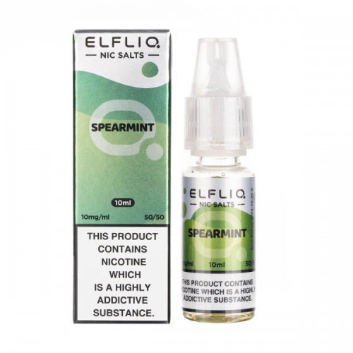 Spearmint Nic Salt E-Liquid by Elfliq