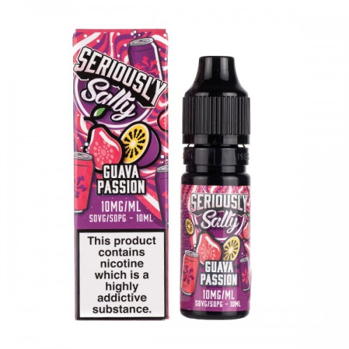 Guava Passion Nic Salt E-Liquid by Seriously ...