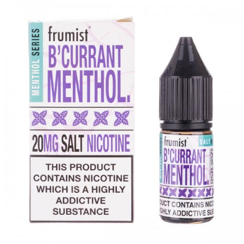 Blackcurrant Menthol Nic Salt E-Liquid by Fru...