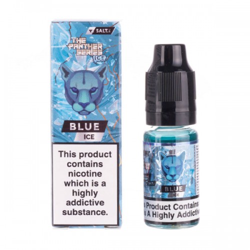 Blue Panther Ice Nic Salt E-Liquid by Dr Vape...