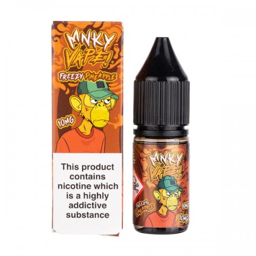 Freezy Pineapple Nic Salt E-Liquid by MNKY Va...