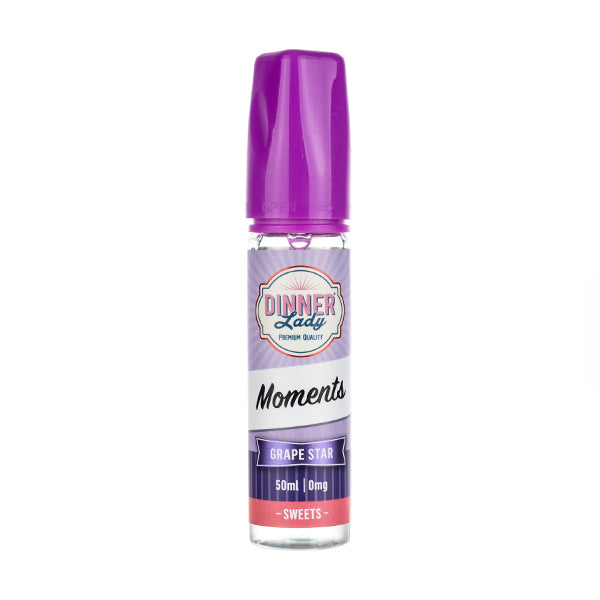 Grape Star 50ml Shortfill E-Liquid by Dinner Lady Moments