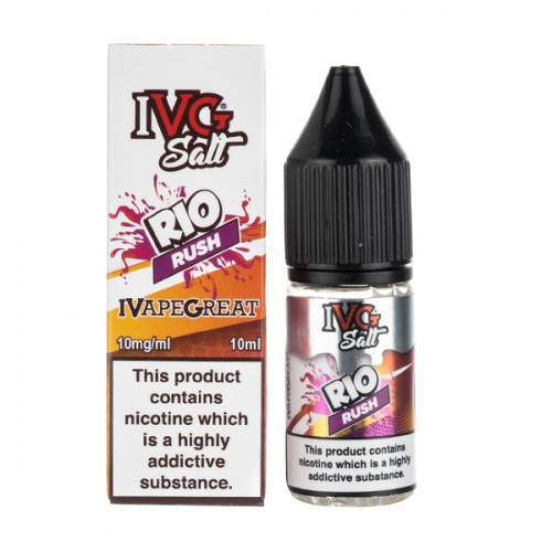 Rio Rush Nic Salt E-Liquid by IVG