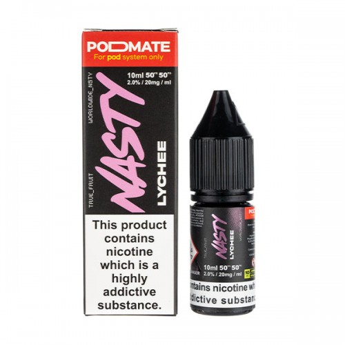 Lychee Nic Salt E-Liquid by Nasty Juice Podma...