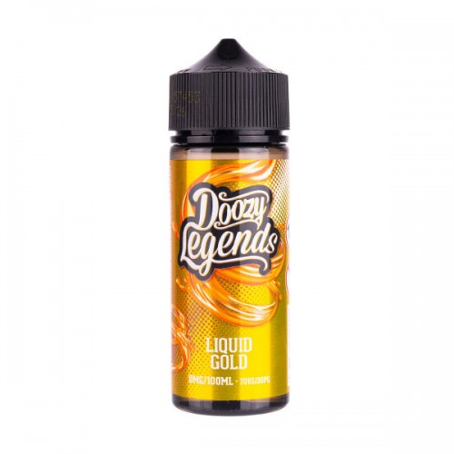 Liquid Gold 100ml Shortfill E-Liquid by Doozy...