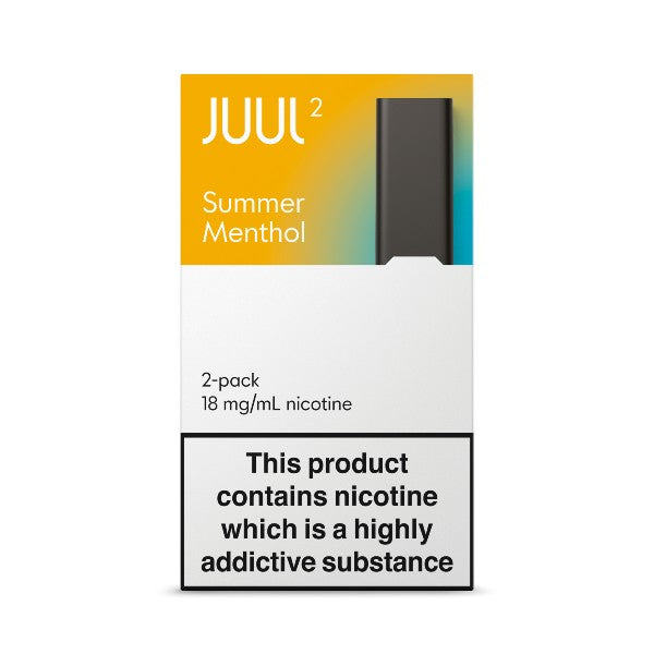 Summer Menthol 18mg Juul2 Pods