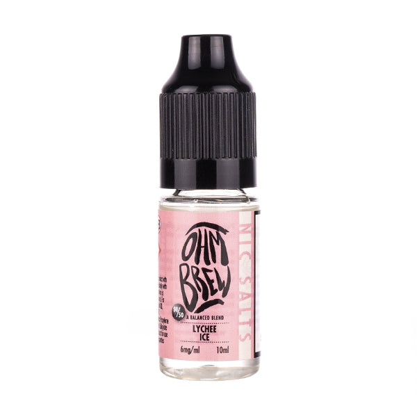 Lychee Ice Nic Salt by Ohm Brew