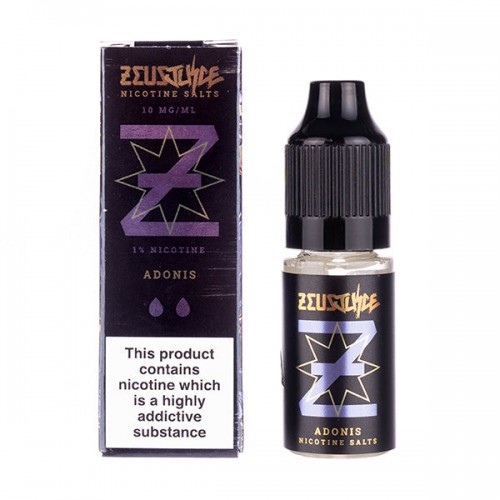 Adonis Nic Salt E-Liquid by Zeus Juice