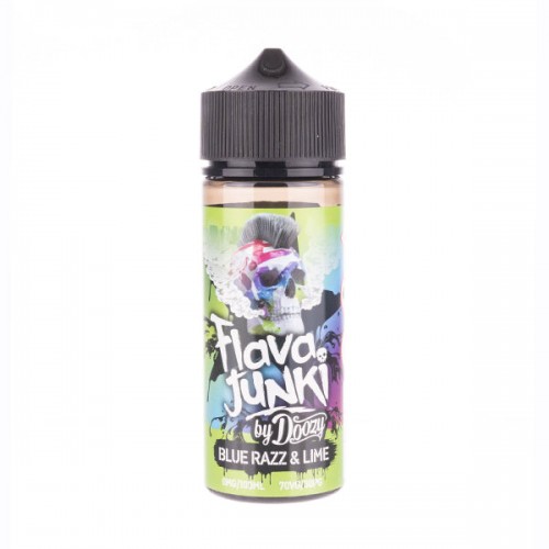 Blue Razz and Lime 100ml Shortfill E-Liquid b...