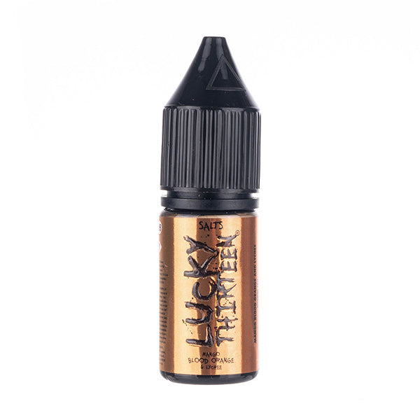 Mango, Blood Orange & Lychee Nic Salt E-Liquid by Lucky Thirteen