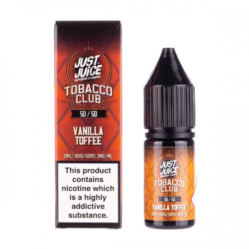 Vanilla Toffee Tobacco 50/50 E-Liquid by Just...