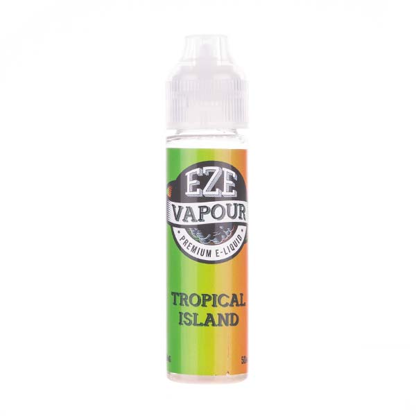 Tropical Island 50ml Shortfill E-Liquid by EZE Vapour