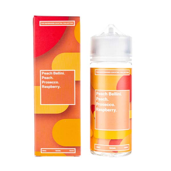 Peach Bellini 100ml Shortfill E-Liquid by Supergood