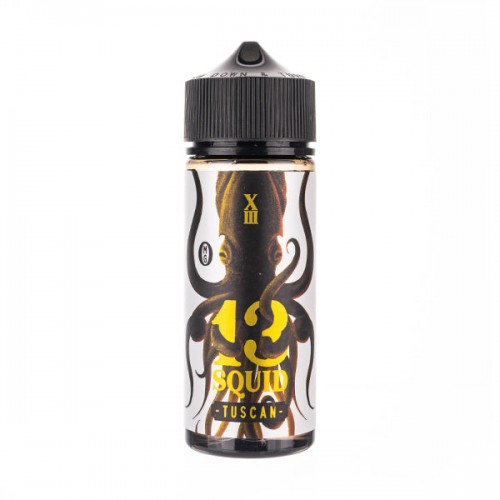 Tuscan 100ml Shortfill E-Liquid by 13 Squid