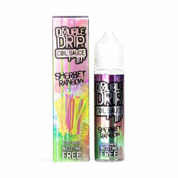 Sherbet Rainbow 50ml Shortfill E-Liquid by Double Drip