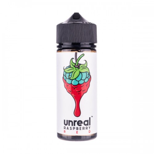 Red 100ml Shortfill E-Liquid by Unreal Raspbe...