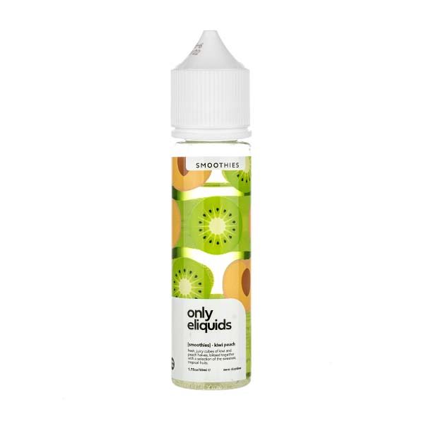 Kiwi Peach 50ml Shortfill E-Liquid by Only eLiquids
