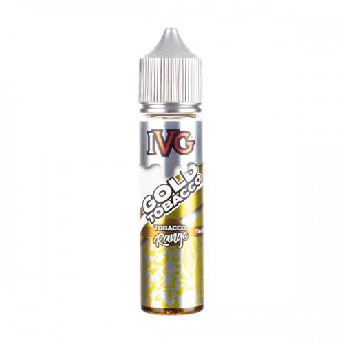 Gold Tobacco 50ml Shortfill E-Liquid by IVG