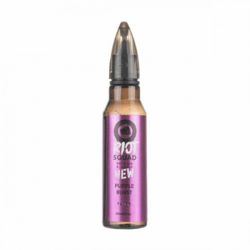 Purple Burst 50ml Shortfill E-Liquid by Riot ...