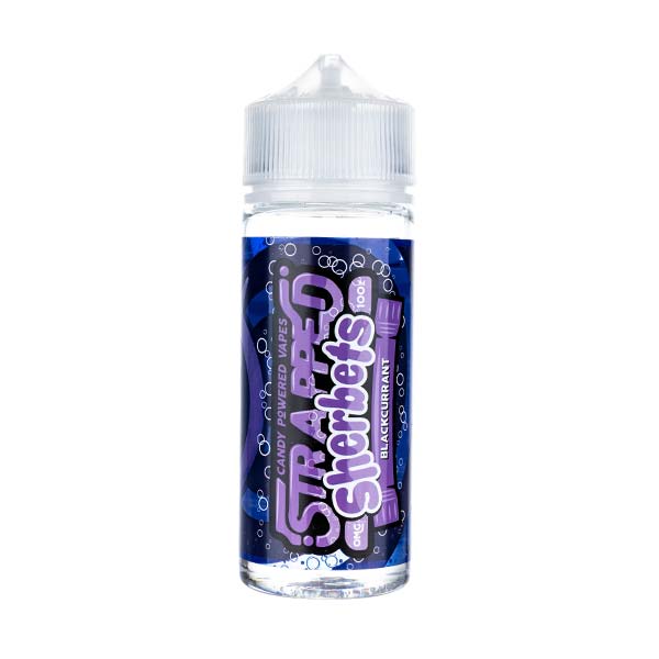 Blackcurrant Sherbet 100ml Shortfill E-Liquid by Strapped