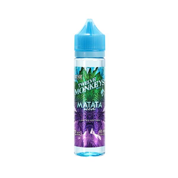 Matata Iced 50ml Shortfill E-Liquid by Twelve Monkeys