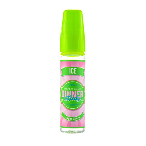 Apple Sours Ice 50ml Shortfill E-Liquid by Dinner Lady
