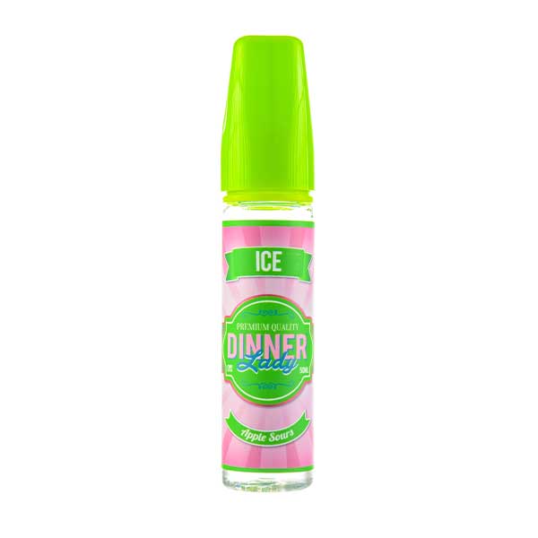 Apple Sours Ice 50ml Shortfill E-Liquid by Dinner Lady