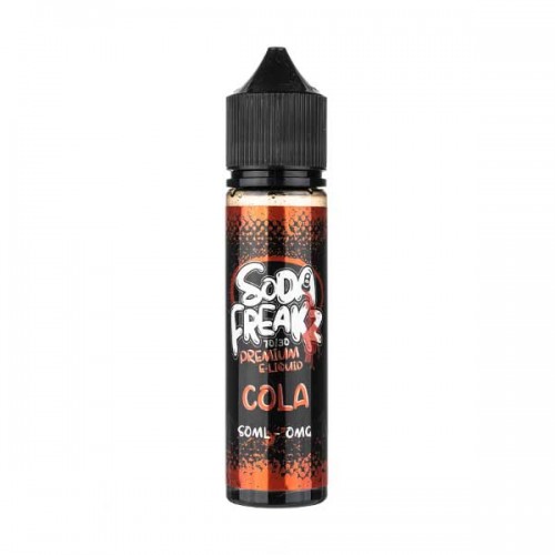 Cola 50ml Shortfill E-Liquid by Soda Freakz