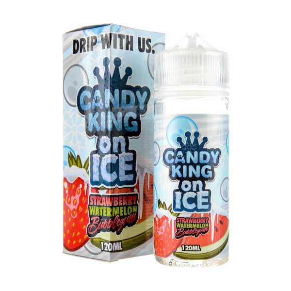 Strawberry Watermelon Bubblegum On Ice Shortfill E-Liquid by Candy King