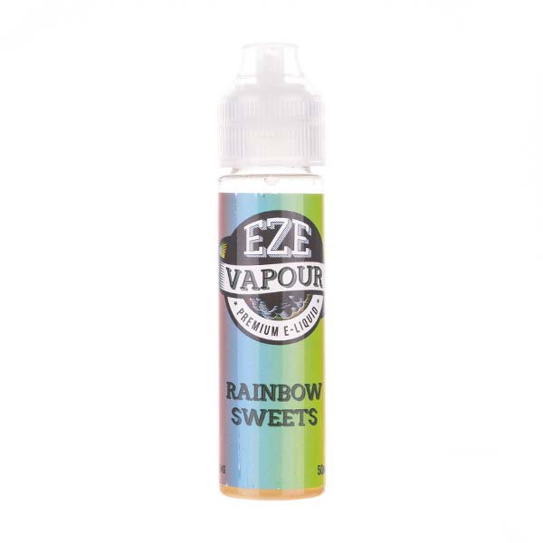 Rainbow Sweets 50ml Shortfill E-Liquid by EZE Vapour