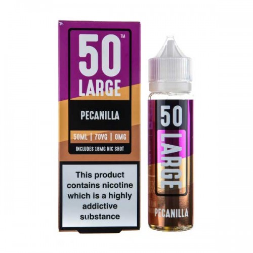 Pecanilla 50ml Shortfill E-Liquid by 50 Large