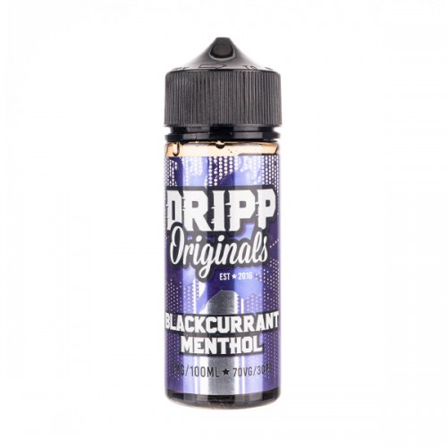 Blackcurrant Menthol 100ml Shortfill E-Liquid...