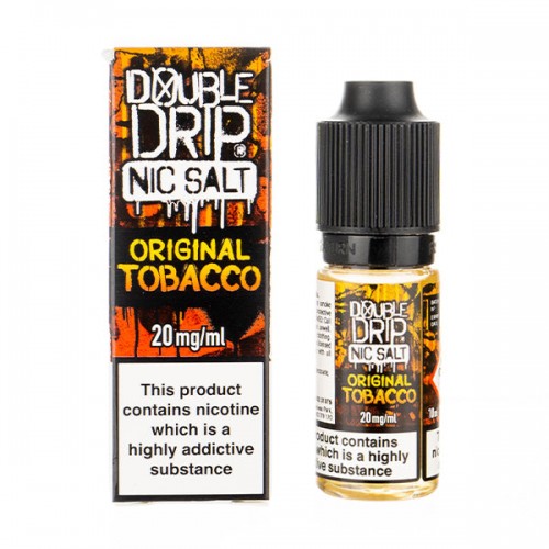 Original Tobacco Nic Salt E-Liquid by Double ...