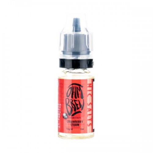 Strawberry Storm Nic Salt E-Liquid by Ohm Bre...