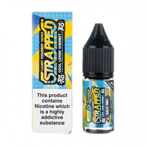 Cool Lemon Sherbet Nic Salt E-Liquid by Strap...