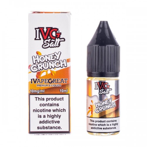 Honey Crunch Nic Salt E-Liquid by IVG