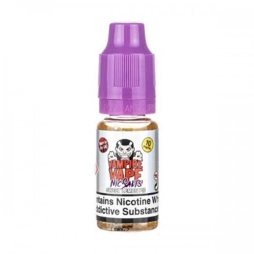 Sweet Lemon Pie Nic Salt E-Liquid by Vampire ...