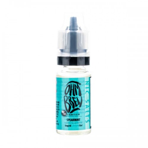 Spearmint Nic Salt E-Liquid by Ohm Brew