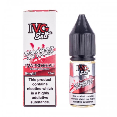 Strawberry Jam Yoghurt Nic Salt E-Liquid by I...