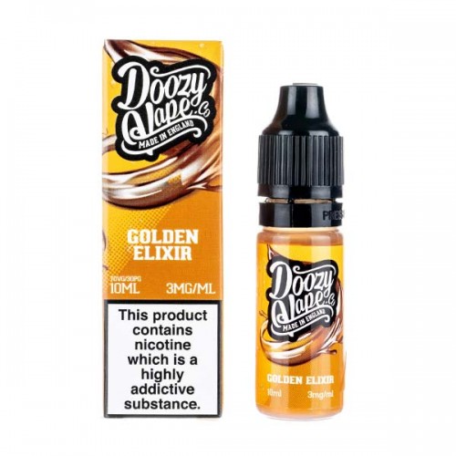 Golden Elixir 70/30 E-Liquid by Doozy Vapes